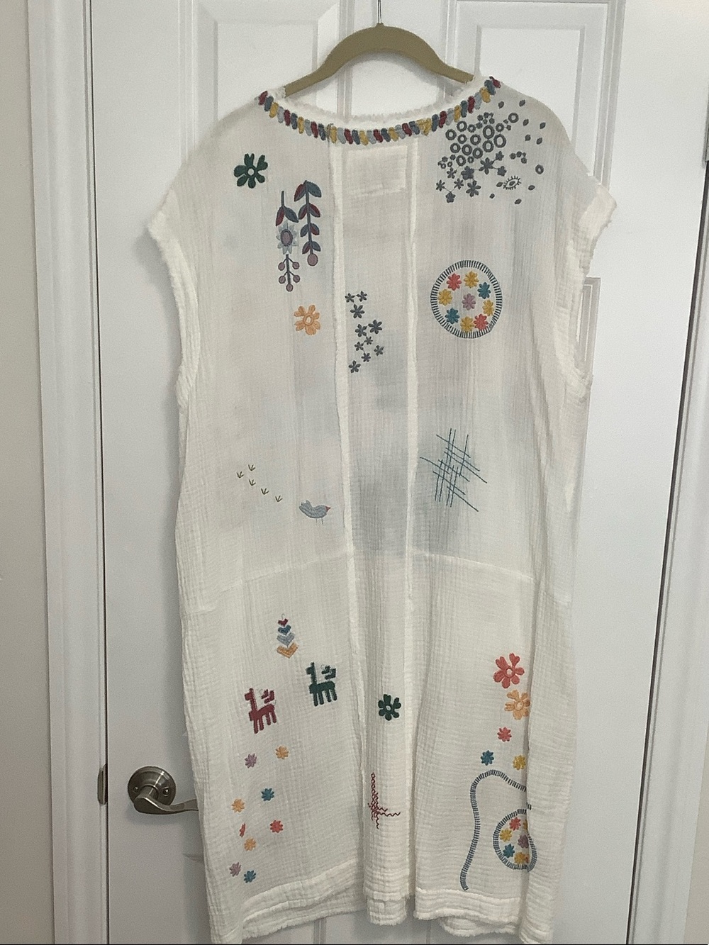 Johnny Was Spiridon Gauze Dress - Picture 3 of 7